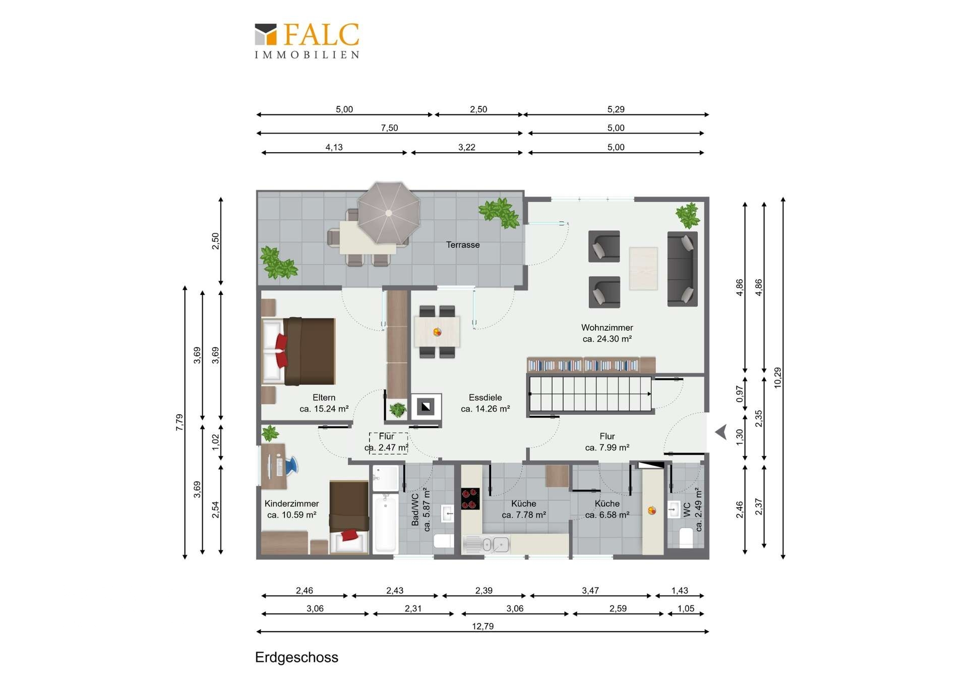 FALC Grundriss EG